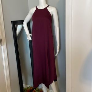 NWT BCBG MAXAZRIA Deep Red Maxi Dress